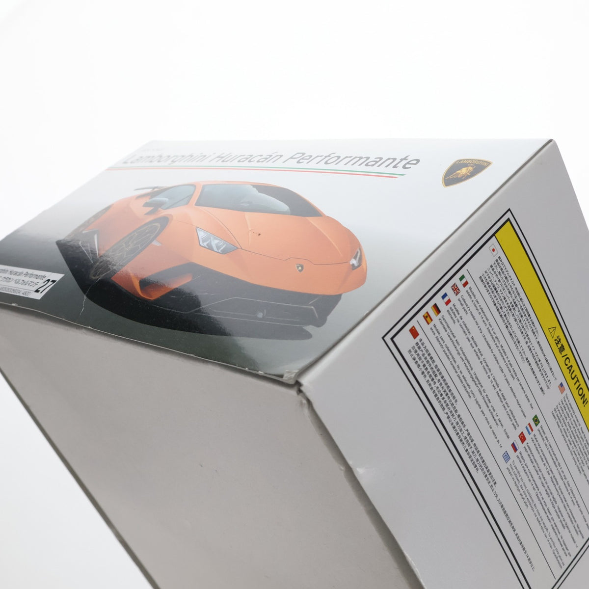 【中古即納】[PTM] ザ・スーパーカー No.27 1/24 ランボルギーニ ウラカン ペルフォルマンテ プラモデル アオシマ(20190430)