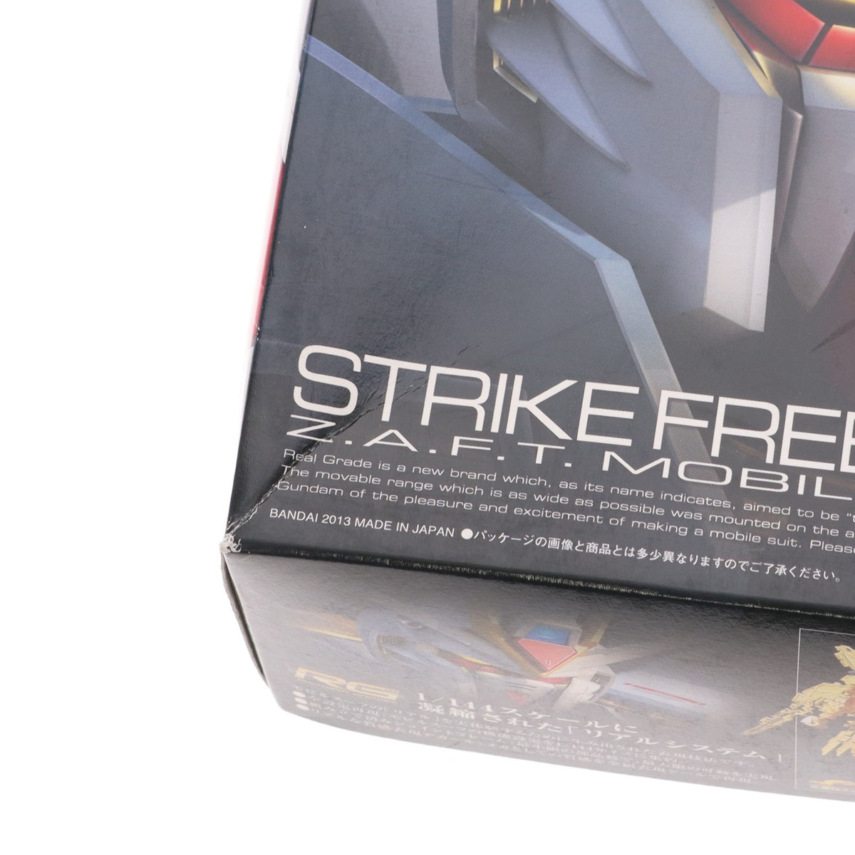 【中古即納】[PTM] RG 1/144 ZGMF-X20A ストライクフリーダムガンダム 機動戦士ガンダムSEED DESTINY(シード デスティニー) プラモデル(0185139) バンダイ(20201023)