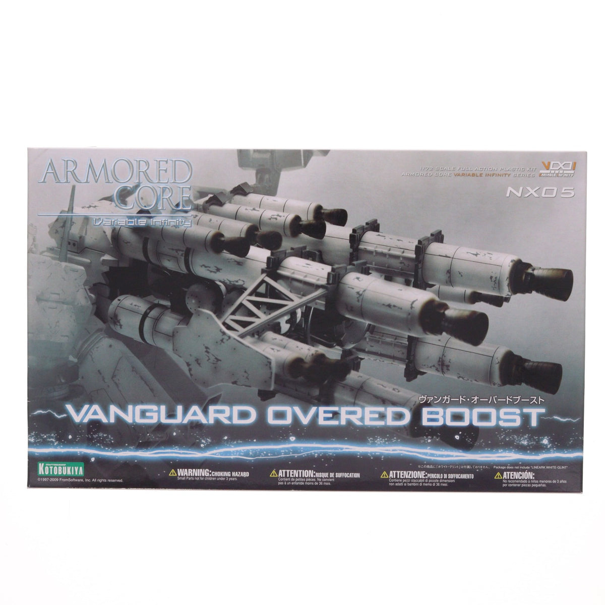 【中古即納】[PTM] V.I.シリーズ 1/72 ヴァンガード・オーバードブースト ARMORED CORE(アーマード・コア) プラモデル(VI048) コトブキヤ(20111020)