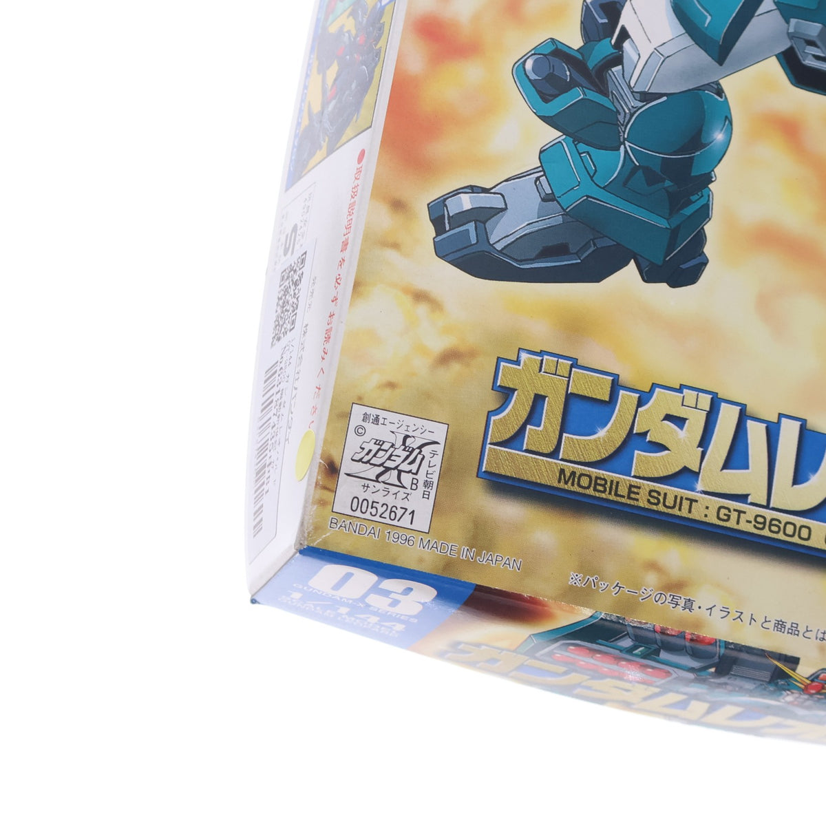 【中古即納】[PTM] 1/144 ガンダムレオパルド GT-9600 機動新世紀 ガンダムX シリーズ No.03 プラモデル バンダイ(20131027)