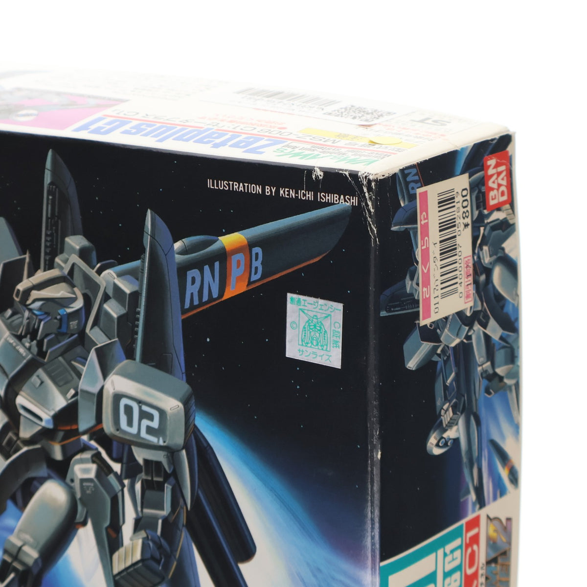 【中古即納】[PTM] 1/144 MSZ-006 C1 ゼータプラス C1 ガンダム・センチネル プラモデル(0024666) バンダイ(19880930)