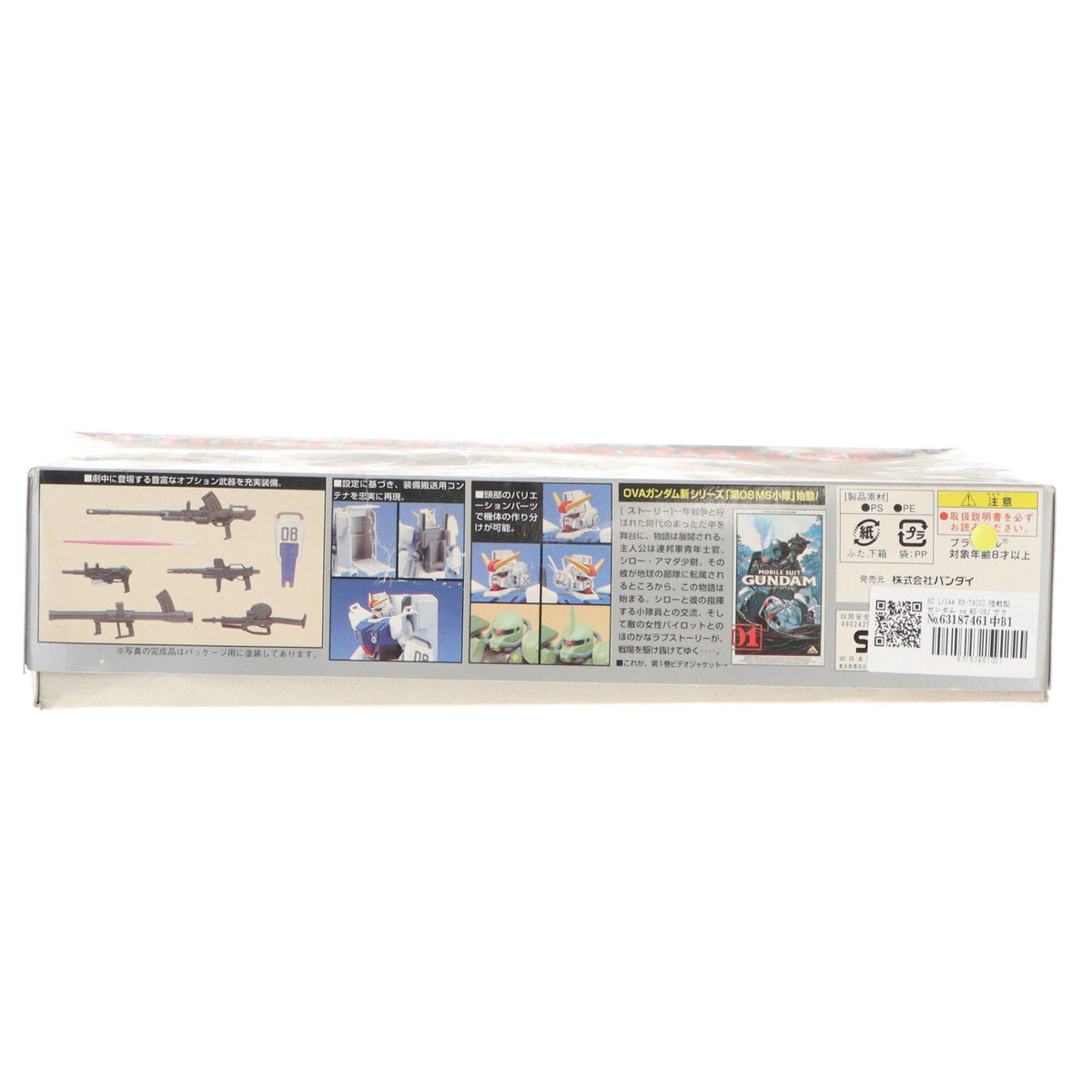 【中古即納】[PTM] HG 1/144 RX-79[G] 陸戦型ガンダム vs MS-06J ザクII 機動戦士ガンダム 第08MS小隊 プラモデル(0052672) バンダイ(20170127)