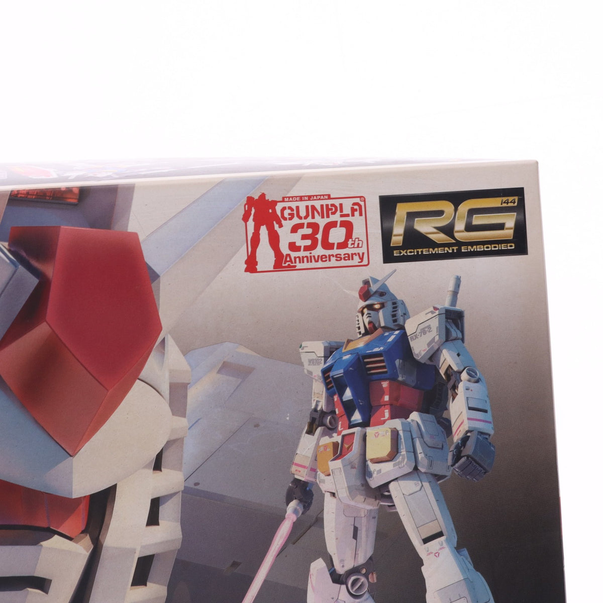 【中古即納】[PTM] (「ガンプラ30th」ロゴ有り) RG 1/144 RX-78-2 ガンダム 機動戦士ガンダム プラモデル バンダイ(20100724)