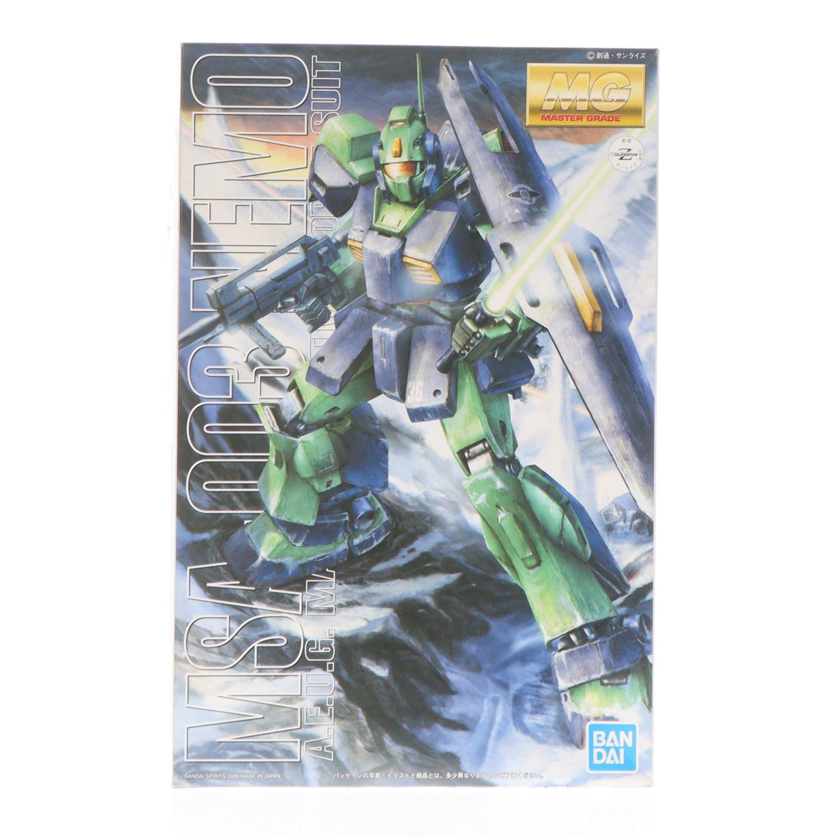 【中古即納】[PTM] (再販) MG 1/100 MSA-003 ネモ 機動戦士Zガンダム プラモデル(5063509) バンダイスピリッツ(20250827)