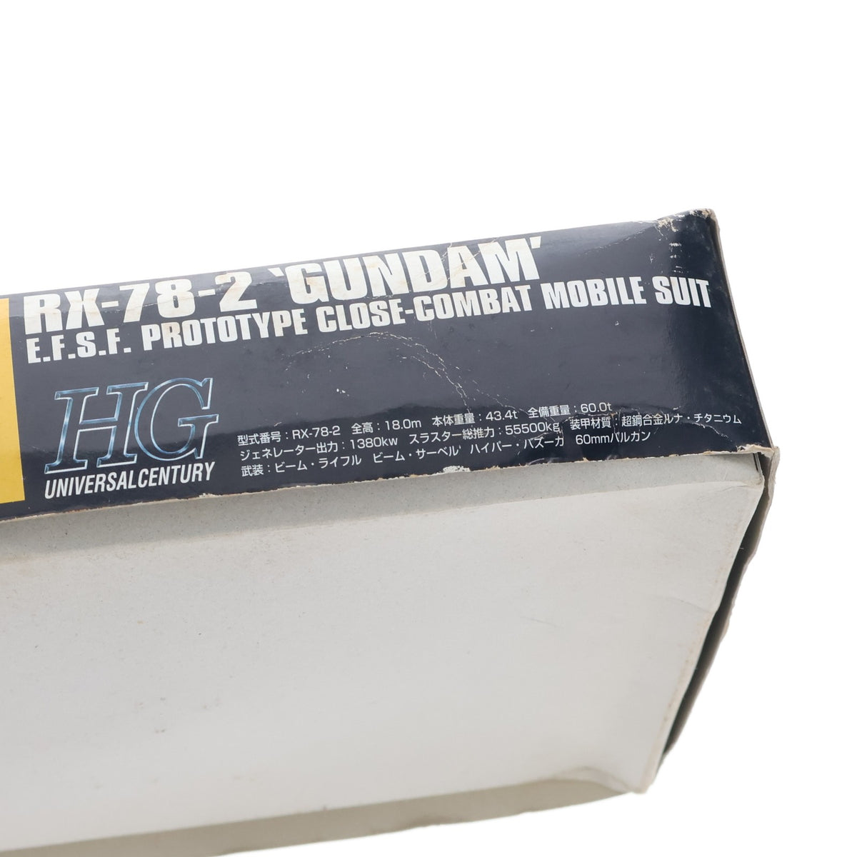 【中古即納】[PTM] HGUC 1/144 RX-78-2 ガンダム 機動戦士ガンダム プラモデル(0102407) バンダイ(20010531)