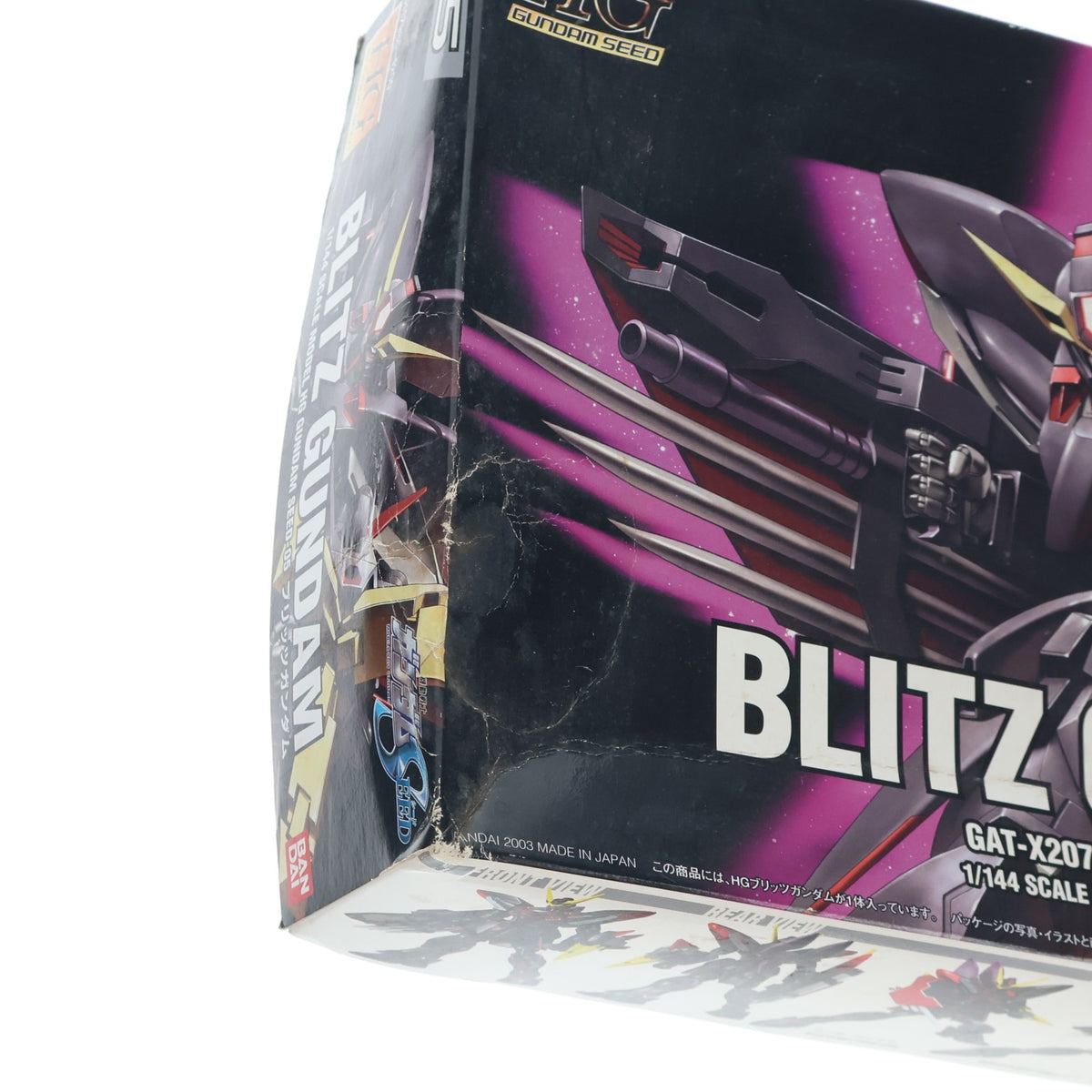 【中古即納】[PTM] HG 1/144 ブリッツガンダム 機動戦士ガンダムSEED(シード) プラモデル バンダイ(20030430)