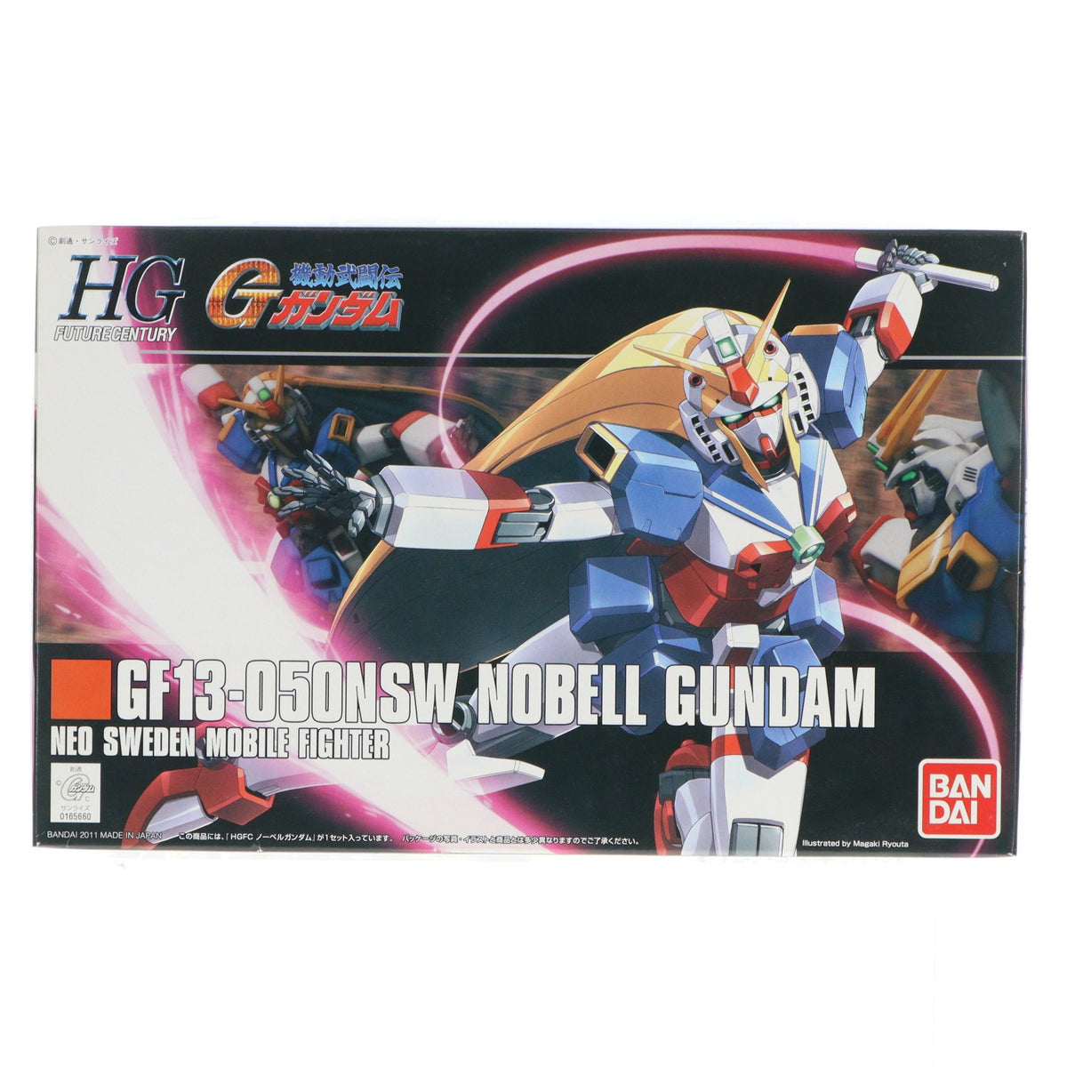 【中古即納】[PTM] HGFC 1/144 ノーベルガンダム 機動武闘伝Gガンダム プラモデル(0165660) バンダイ(20180427)
