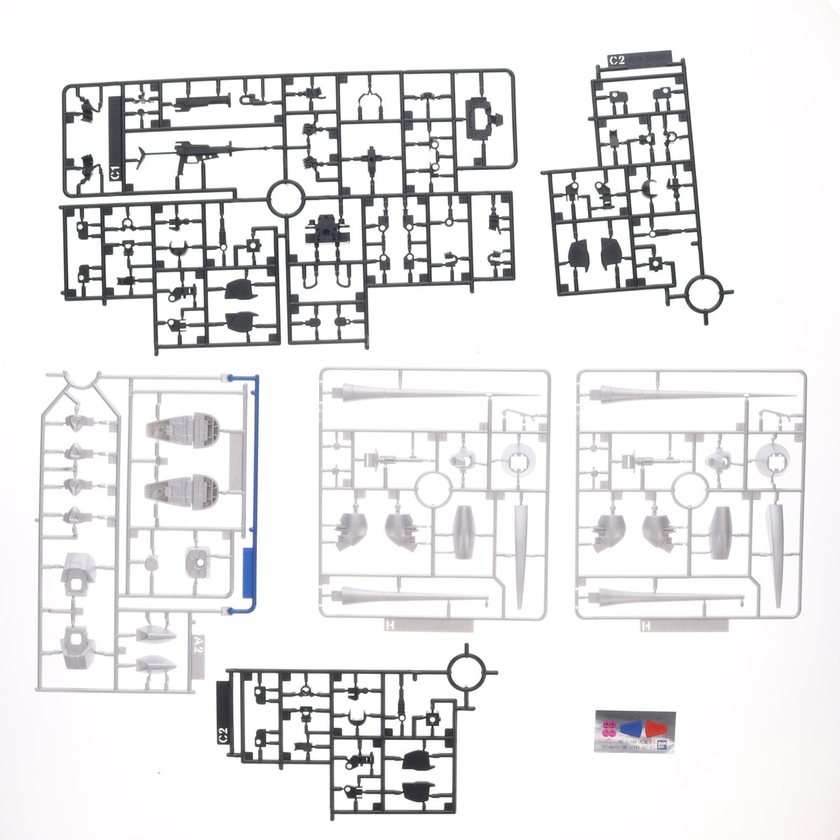 【中古即納】[PTM] プレミアムバンダイ限定 HG 1/144 AMX-117R/AMX-117L ガズR/L(2機セット) 機動戦士ガンダムZZ(ダブルゼータ) プラモデル(5055624) バンダイスピリッツ(20190228)