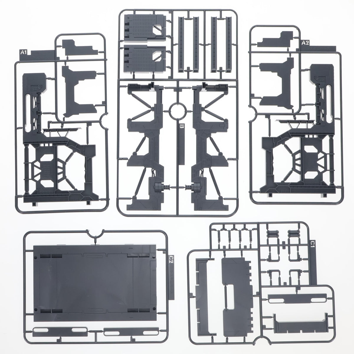 【中古即納】[PTM] (再販) ビルダーズパーツ EXP003 システムベース001(ブラック) 機動戦士ガンダム プラモデル用アクセサリ バンダイスピリッツ(20260502)