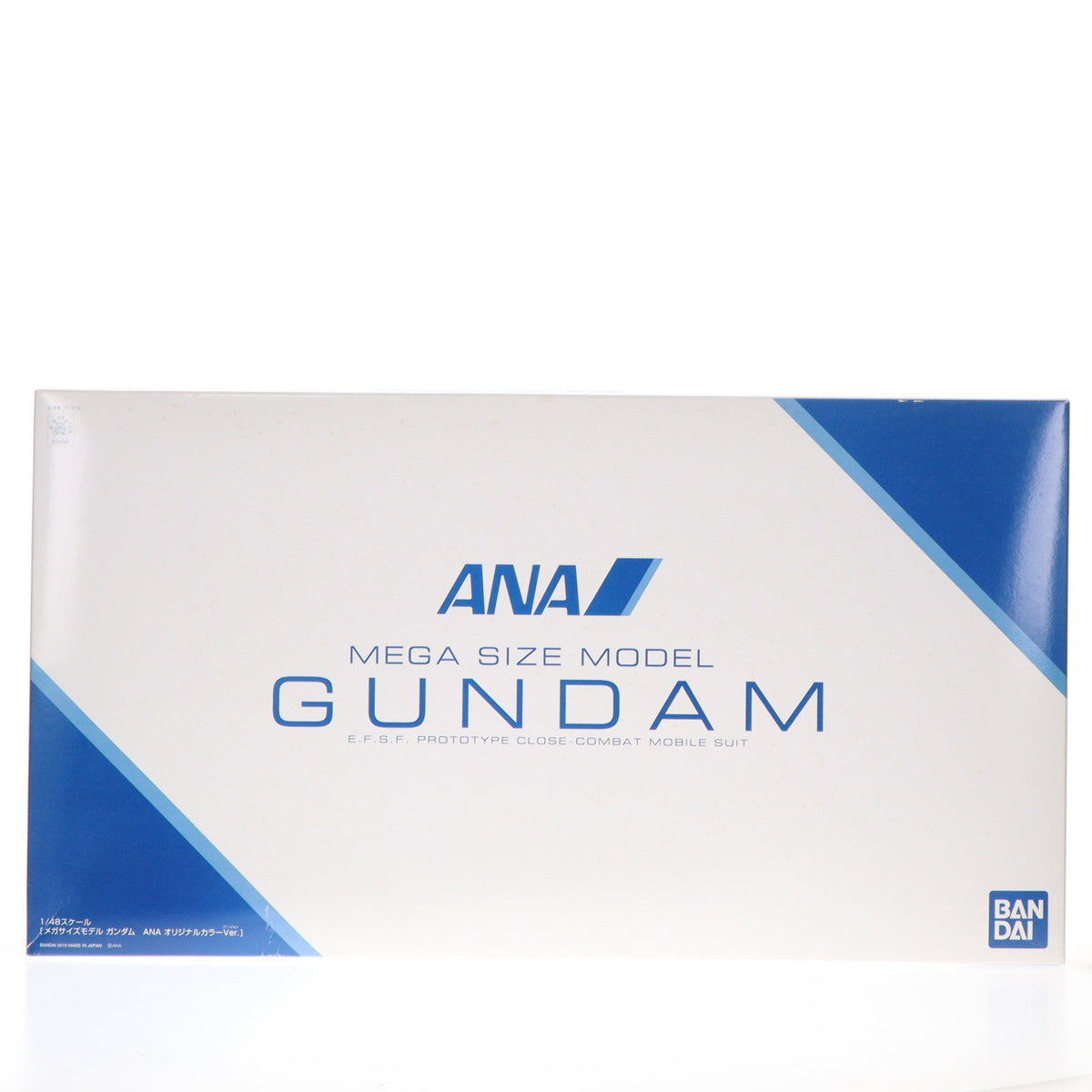 【中古即納】[PTM] ANA×ガンダム SKYプロジェクト搭乗者限定 1/48 メガサイズモデル ガンダム ANAオリジナルカラーVer. 機動戦士ガンダム プラモデル(0164581) バンダイ(20100701)