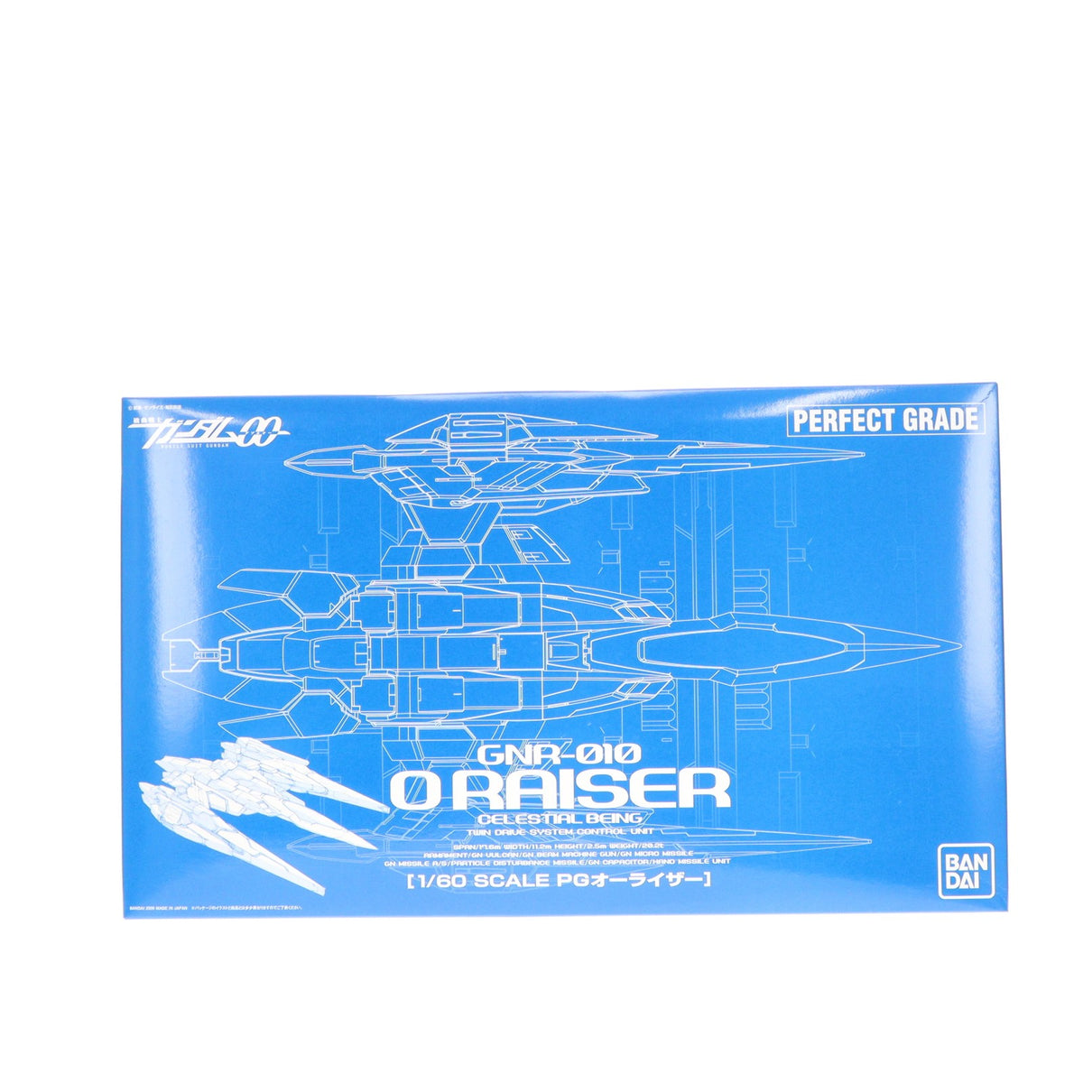 【中古即納】[PTM] PG 1/60 GN-0000+GNR-010 ダブルオーライザー 機動戦士ガンダム00(ダブルオー) プラモデル(0161016) バンダイ(20091128)