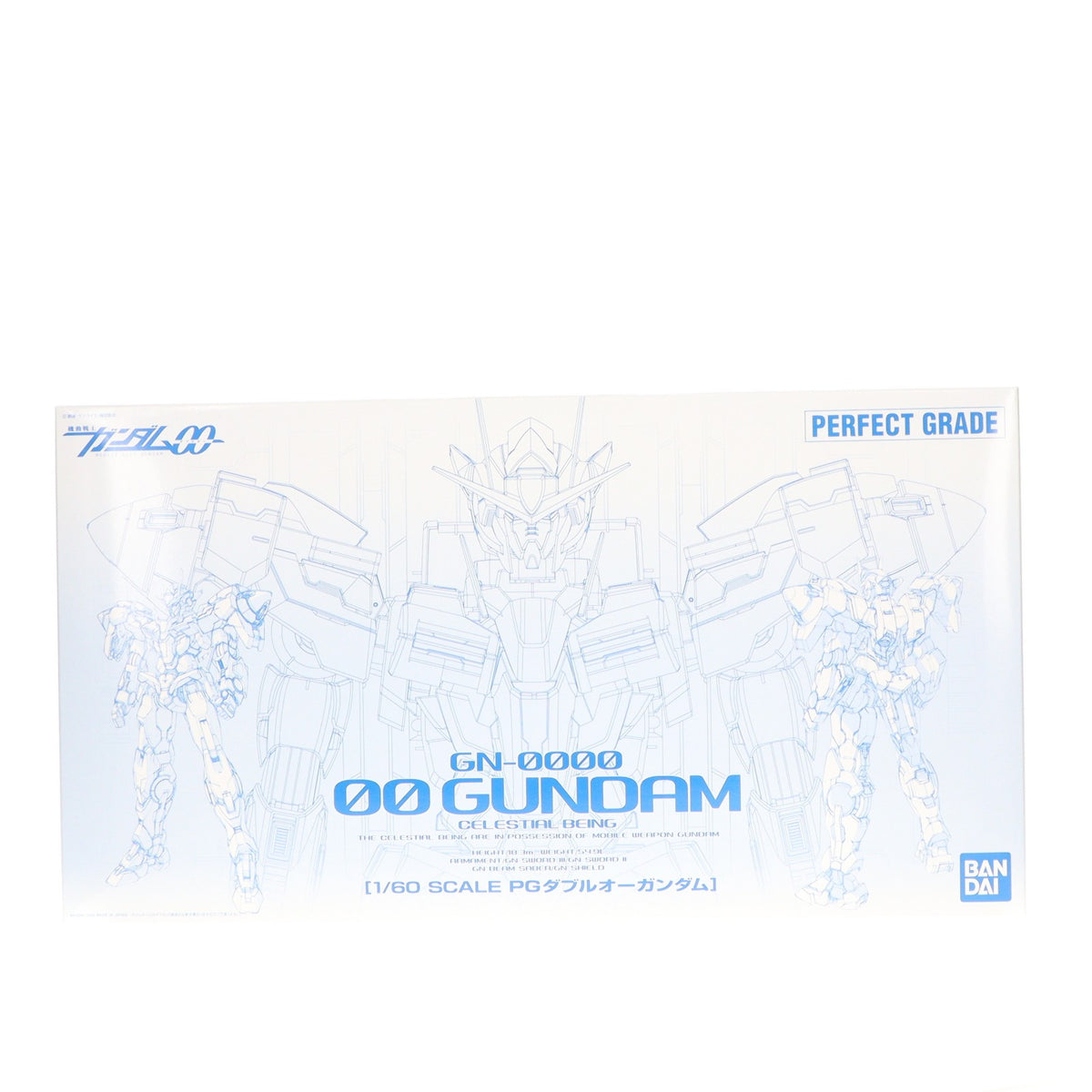 【中古即納】[PTM] PG 1/60 GN-0000+GNR-010 ダブルオーライザー 機動戦士ガンダム00(ダブルオー) プラモデル(0161016) バンダイ(20091128)