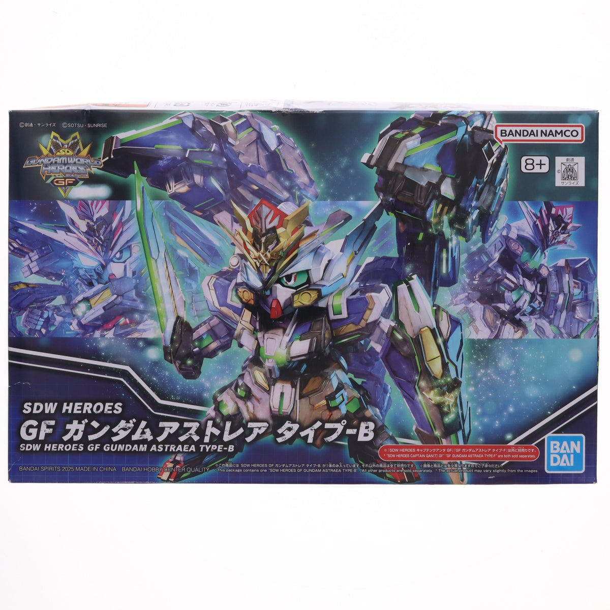 【中古即納】[PTM] SDW HEROES GF ガンダムアストレア タイプ-B SDガンダムワールド ヒーローズ プラモデル(5068364) バンダイスピリッツ(20250322)