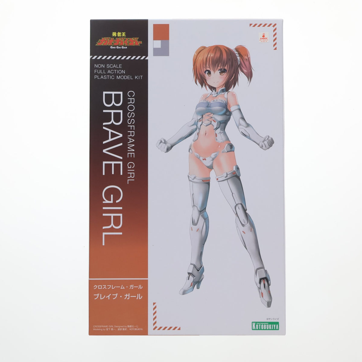 【中古即納】[PTM] フレームアームズ・ガール クロスフレーム・ガール ブレイブ・ガール 勇者王ガオガイガー プラモデル(CG005) コトブキヤ(20200131)