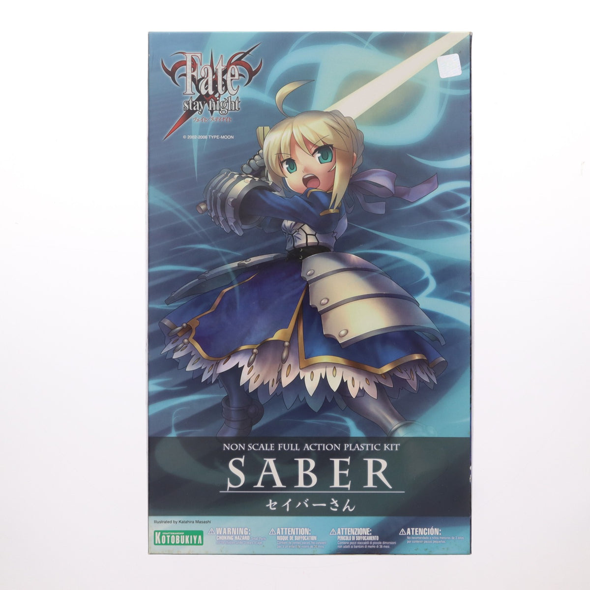 【中古即納】[PTM] セイバーさん Fate/stay night(フェイト/ステイナイト) プラモデル(KP156) コトブキヤ(20120229)