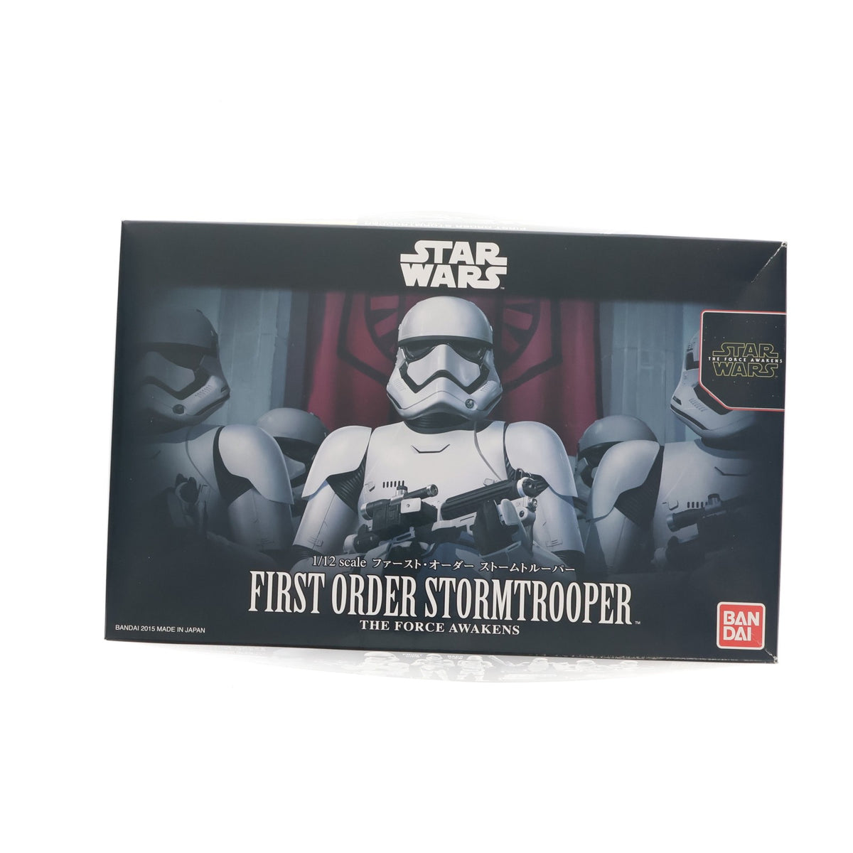 【中古即納】[PTM] 1/12 ファースト・オーダー ストームトルーパー STAR WARS(スター・ウォーズ) エピソード7/フォースの覚醒 プラモデル バンダイ(20151127)