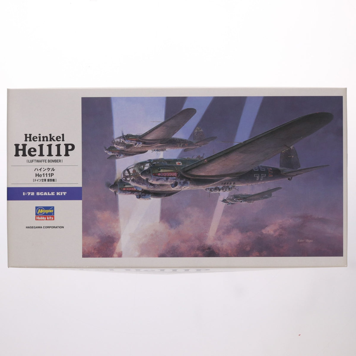 【中古即納】[PTM] 1/72 ハインケル He111P E22 プラモデル(00552) ハセガワ(19991231)