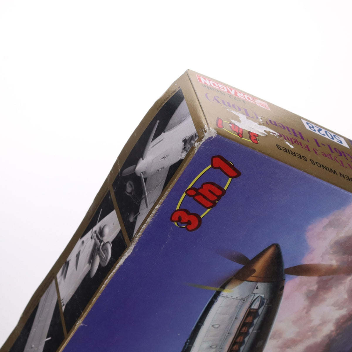 【中古即納】[PTM] GOLDEN WINGS SERIES 1/72 IJA Type 3 Fighter Ki61-1 Hien(Tony) プラモデル(5028) DRAGON(ドラゴン)(19991231)