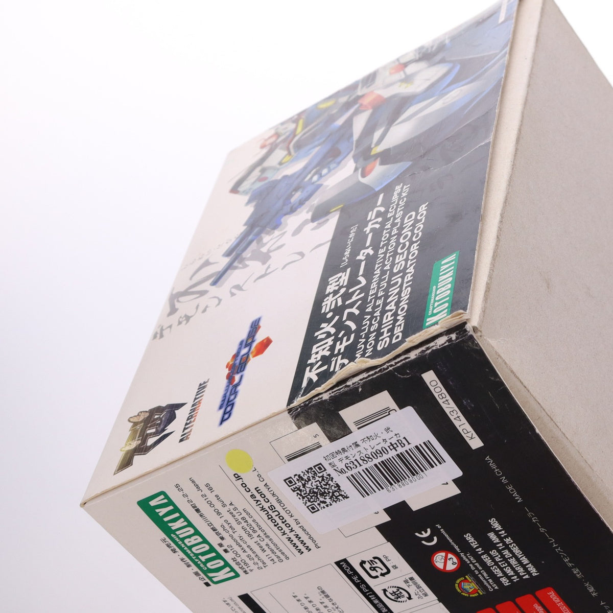 【中古即納】[PTM] 初回特典付属 不知火・弐型 デモンストレーターカラー マブラヴ オルタネイティヴ トータル・イクリプス プラモデル(KP143) コトブキヤ(20110331)