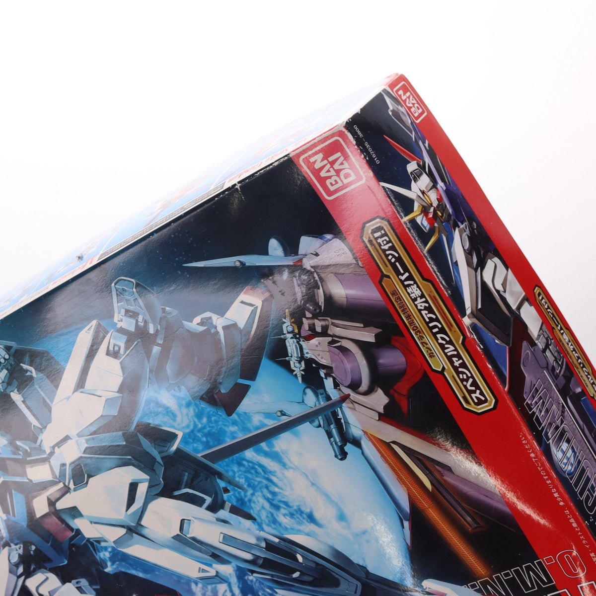 【中古即納】[PTM] MG 1/100 エールストライクガンダム(プラスクリア外装) 機動戦士ガンダムSEED(シード) ガンプラ30周年記念特別企画 プラモデル バンダイ(20100825)
