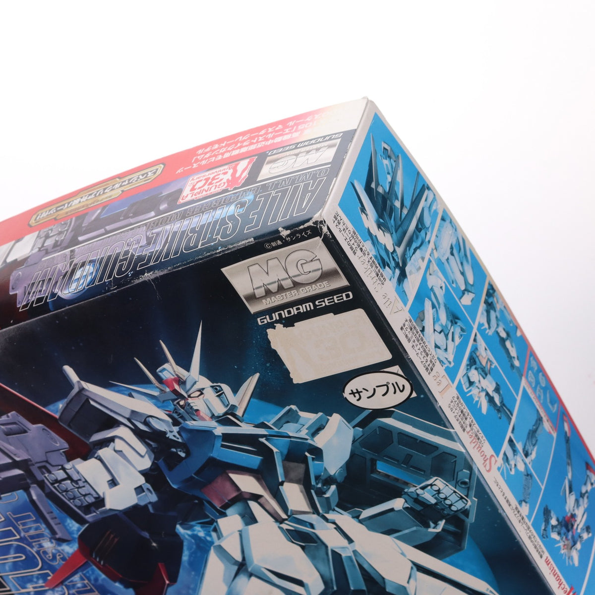 【中古即納】[PTM] MG 1/100 エールストライクガンダム(プラスクリア外装) 機動戦士ガンダムSEED(シード) ガンプラ30周年記念特別企画 プラモデル バンダイ(20100825)