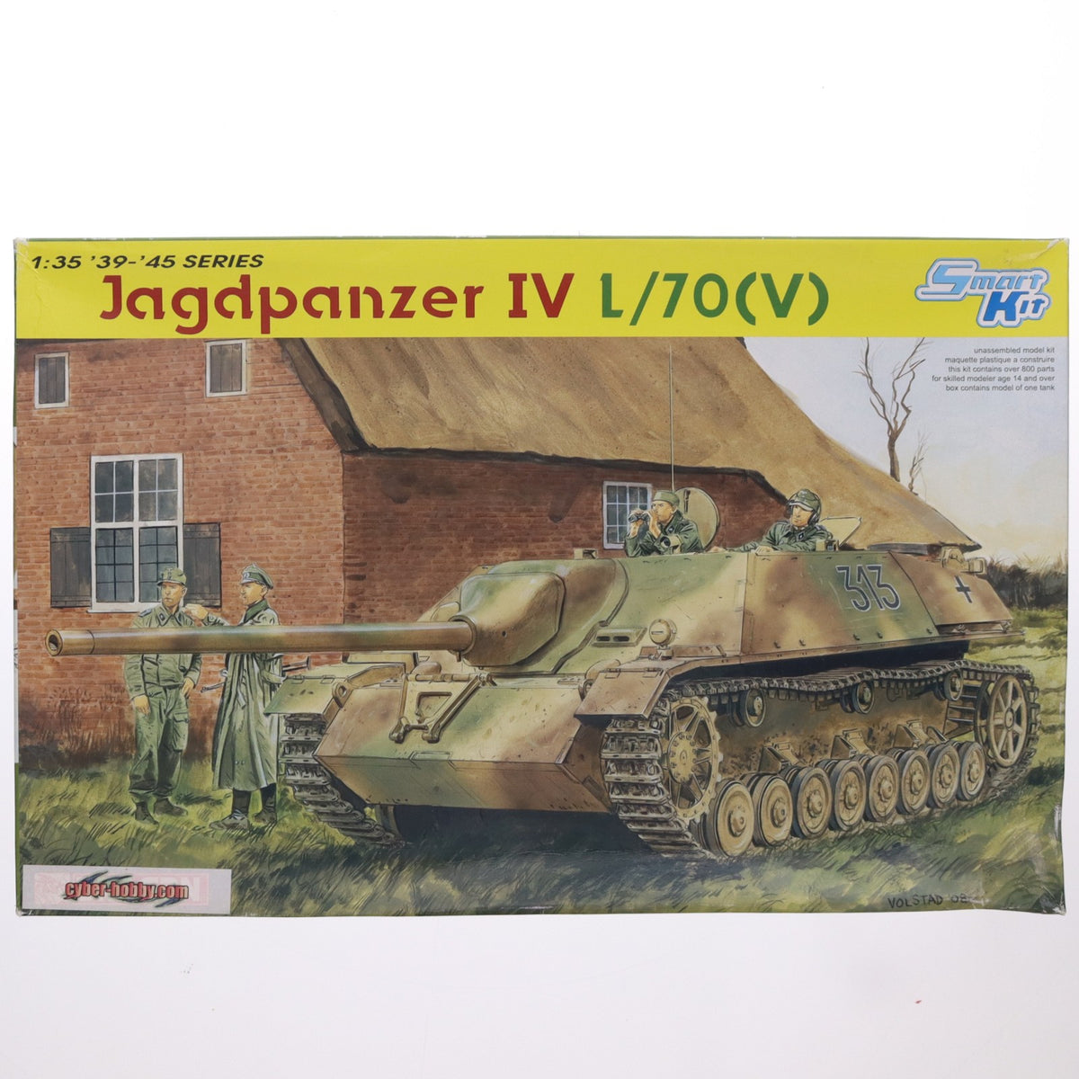 【中古即納】[PTM] 1/35 WW.II ドイツ軍IV号駆逐戦車 L/70(V) 『ラング』 プラモデル(CH6397) サイバーホビー(20100714)