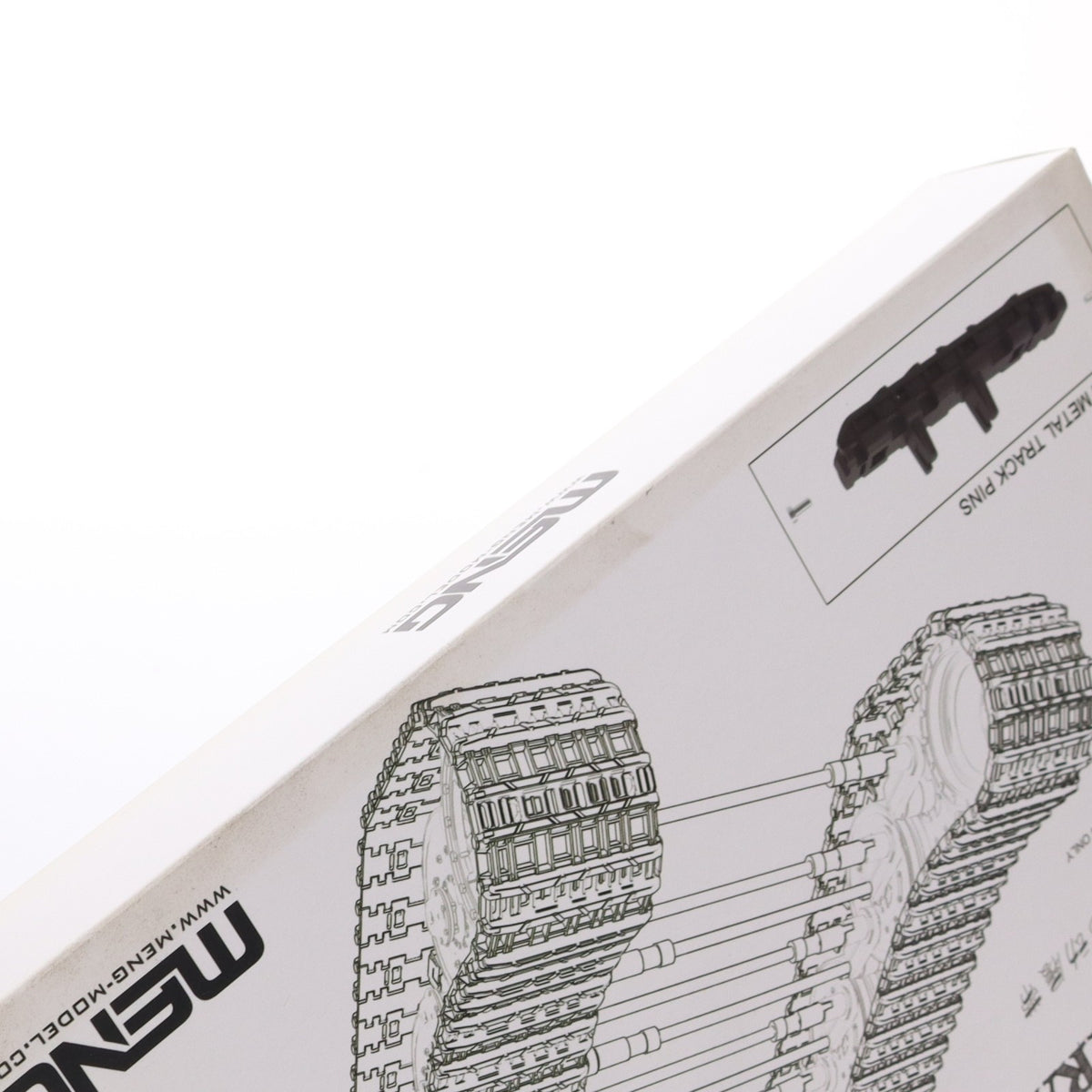 【中古即納】[PTM] 1/35 ドイツ重戦車 キングタイガー 可動式履帯 プラモデル用アクセサリ(SPS-038) MENG Model(モンモデル)(20170301)