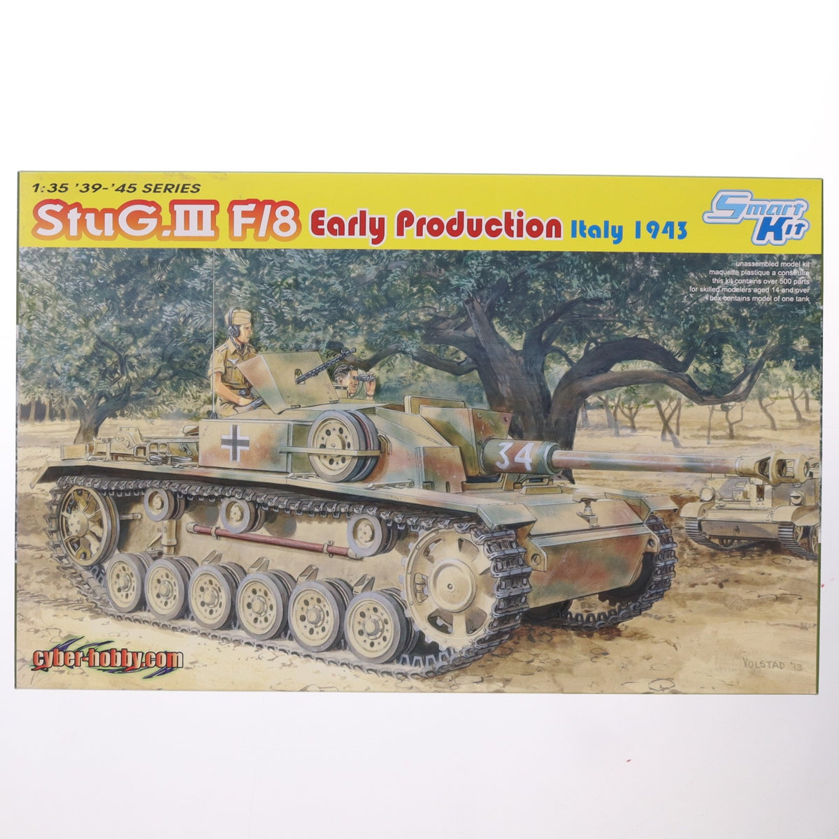 【中古即納】[PTM] '39-'45 SERIES 1/35 StuG.III F/8 Early Prodution Italy 1943 プラモデル(6620) DRAGON(ドラゴン)(20130628)