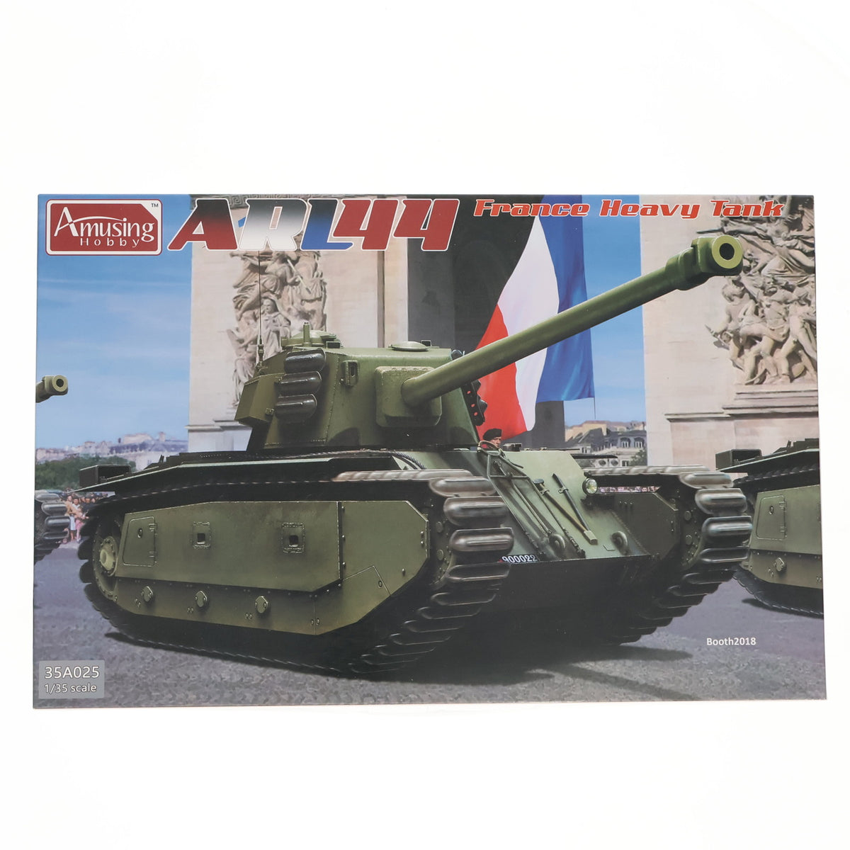【中古即納】[PTM] 1/35 フランス重戦車 ARL44 プラモデル(AMH35A025) Amusing Hobby(アミュージングホビー)(20190822)