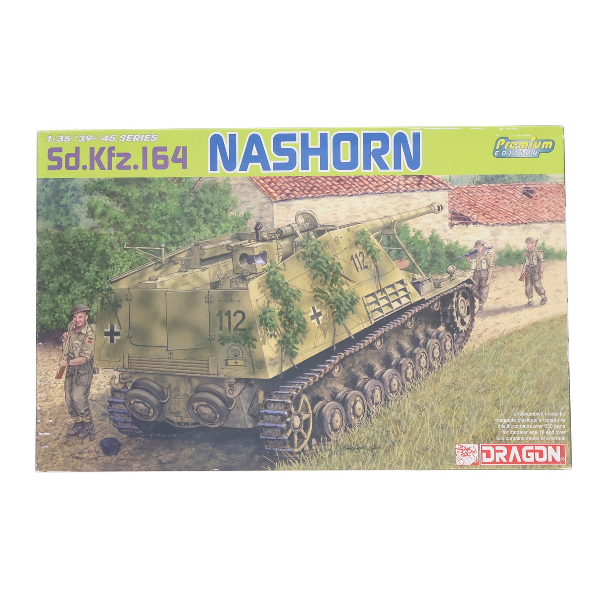 【中古即納】[PTM] '39-'45 SERIES 1/35 Sd.Kfz.164 NASHORN(ナースホルン) Premium EDITION プラモデル(6314) DRAGON(ドラゴン)(20060928)