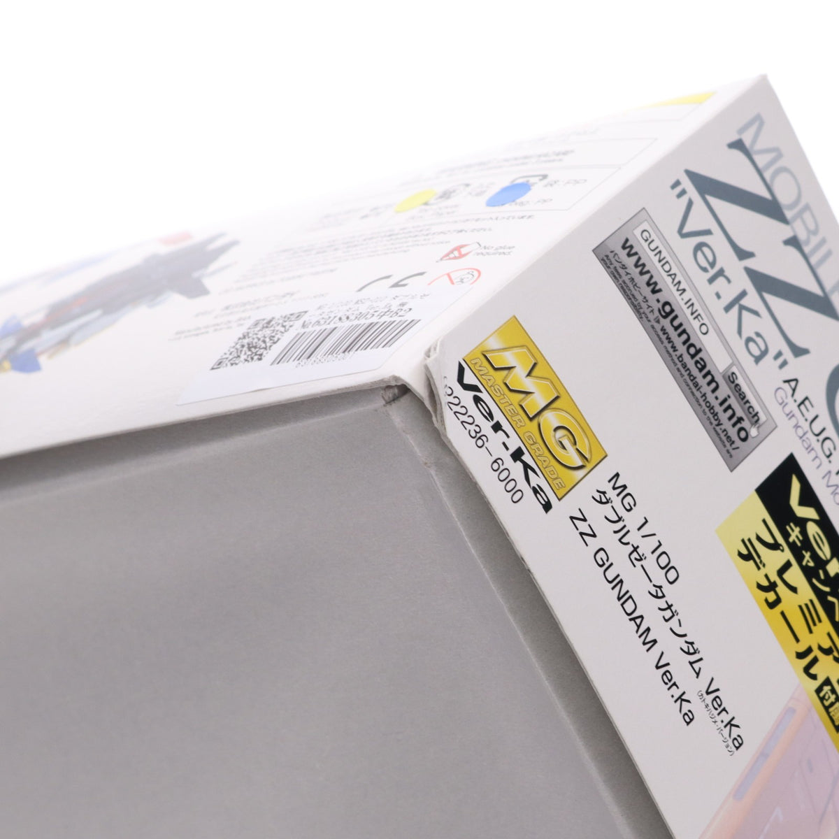 【中古即納】[PTM] MG 1/100 MSZ-010 ダブルゼータガンダム Ver.Ka 機動戦士ガンダムZZ(ダブルゼータ) プレミアムデカール同梱版 プラモデル(0222236) バンダイ(20170923)