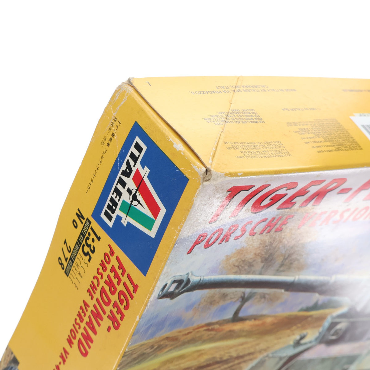 【中古即納】[PTM] 1/35 ドイツ重戦車 フェルディナント・タイガー プラモデル(278) ITALERI(イタレリ)(19991231)