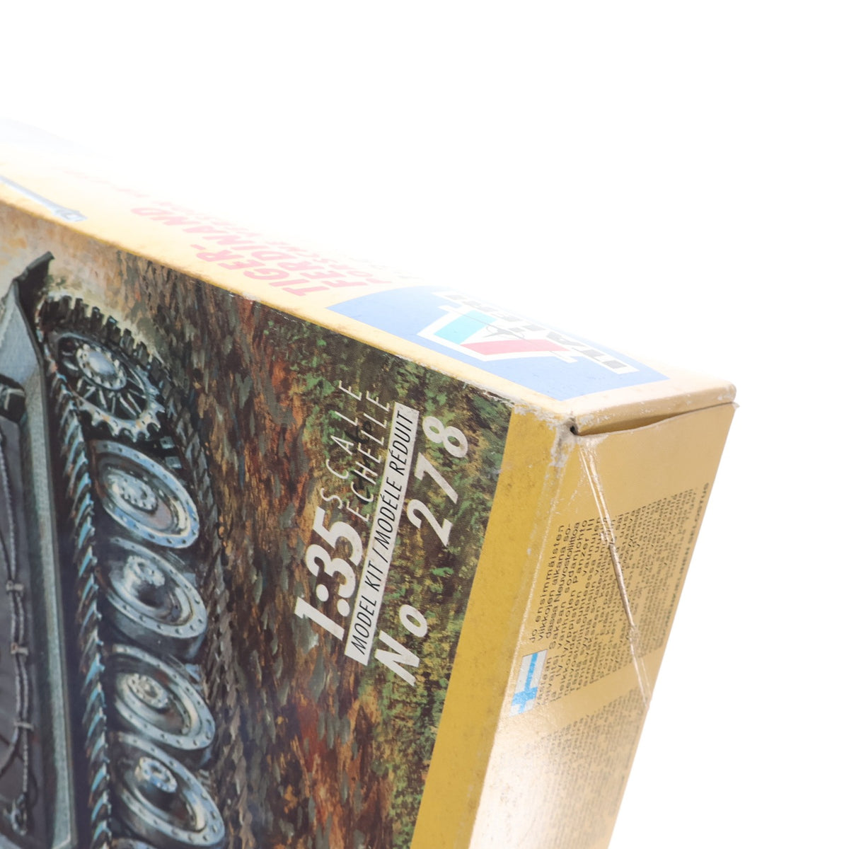 【中古即納】[PTM] 1/35 ドイツ重戦車 フェルディナント・タイガー プラモデル(278) ITALERI(イタレリ)(19991231)