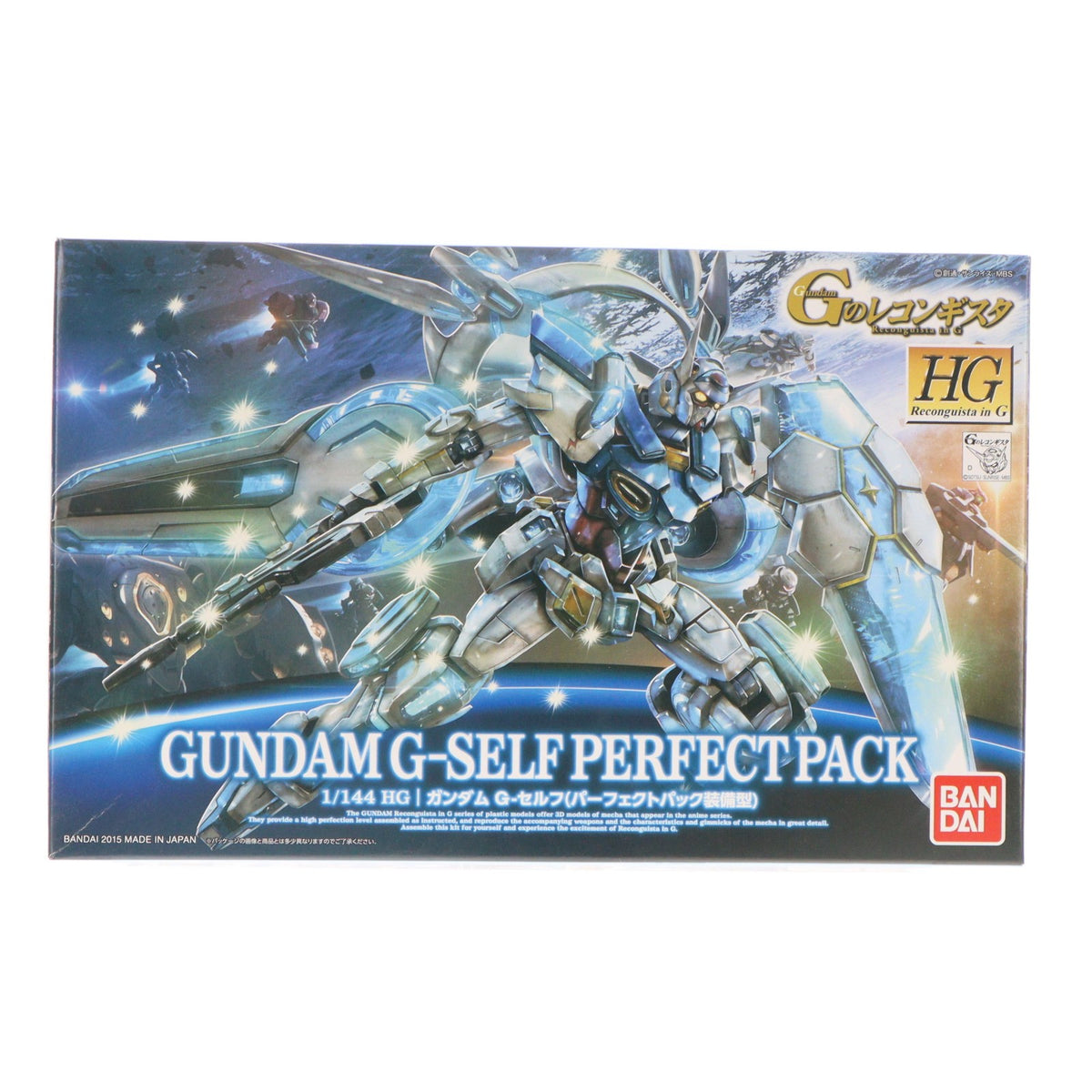 【中古即納】[PTM] HG 1/144 ガンダム G-セルフ(パーフェクトパック装備型) ガンダム Gのレコンギスタ プラモデル(0200636) バンダイ(20180427)