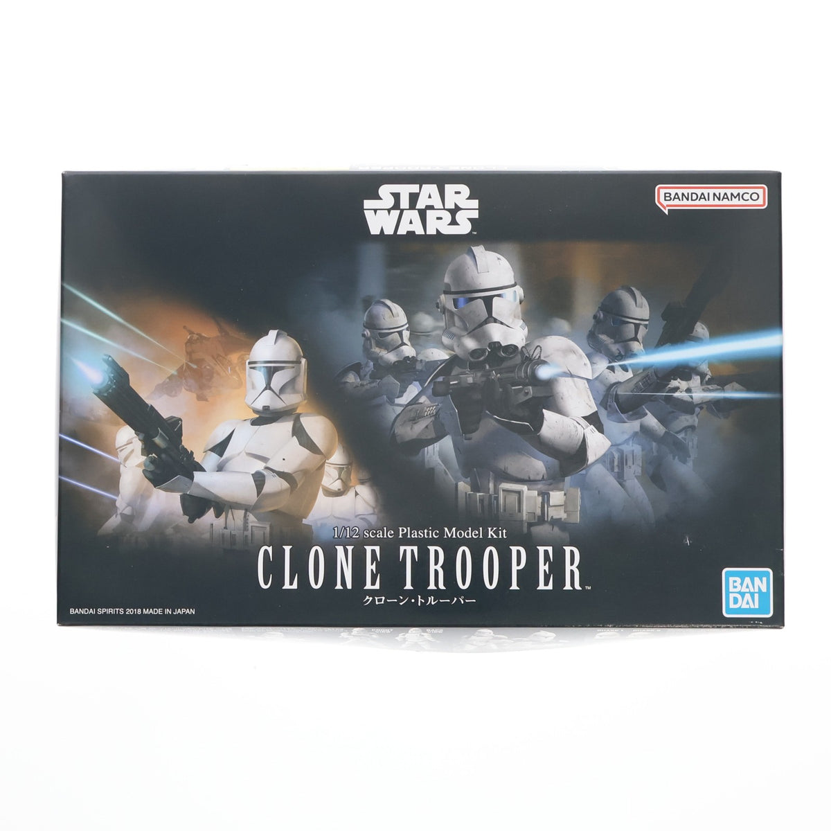 【中古即納】[PTM] 1/12 クローン・トルーパー STAR WARS(スター・ウォーズ) エピソード2/クローンの攻撃 エピソード3/シスの復讐 プラモデル(5063847) バンダイスピリッツ(20220622)