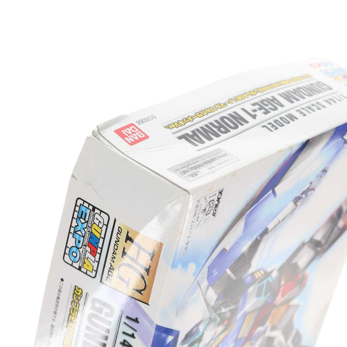 【中古即納】[PTM] HG 1/144 ガンダムAGE-1 ノーマル フルカラーメッキVer. 機動戦士ガンダムAGE(エイジ) プラモデル(0174068) ガンダムEXPOワールドツアージャパン2011限定  バンダイ(20111130)
