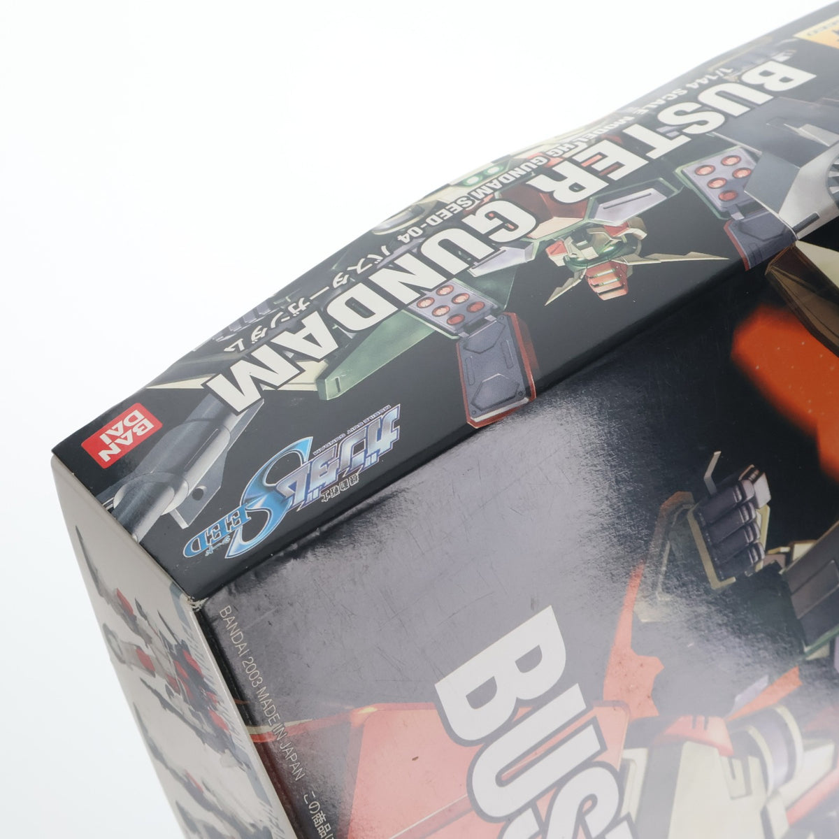 【中古即納】[PTM] HG 1/144 バスターガンダム 機動戦士ガンダムSEED(シード) プラモデル(0116403) バンダイ(20030131)