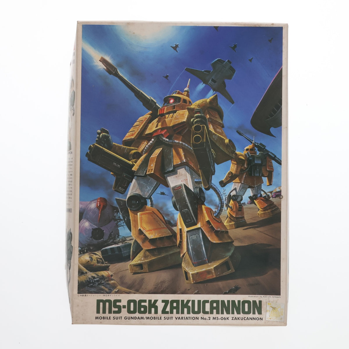 【中古即納】[PTM] (JAN無し版) 1/144 MS-06K ザクキャノン 機動戦士ガンダムMSV(モビルスーツバリエーション) シリーズ No.2 プラモデル(0501304) バンダイ(19991231)