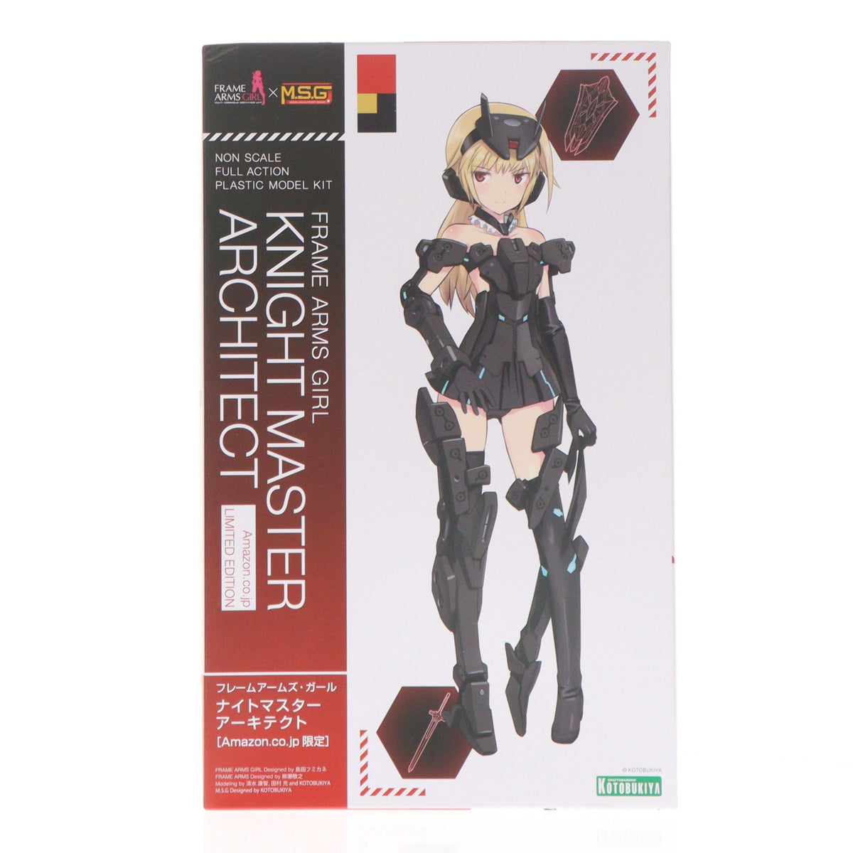 【中古即納】[PTM] Amazon.co.jp限定 フレームアームズ・ガール ナイトマスターアーキテクト プラモデル(FG103) コトブキヤ(20201231)