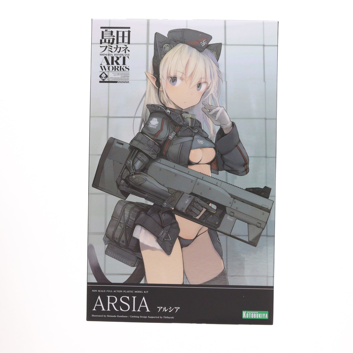【中古即納】[PTM] (再販) アルシア 島田フミカネ ART WORKS II プラモデル(FG101) コトブキヤ(20220923)