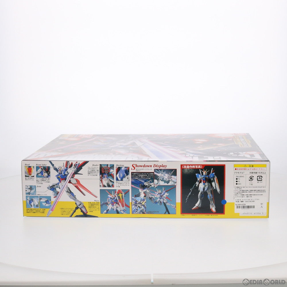 【中古即納】[PTM] MG 1/100 フォースインパルスガンダム(プラスクリア外装) 機動戦士ガンダムSEED DESTINY(シード デスティニー) プラモデル(0161556) バンダイ(20091231)