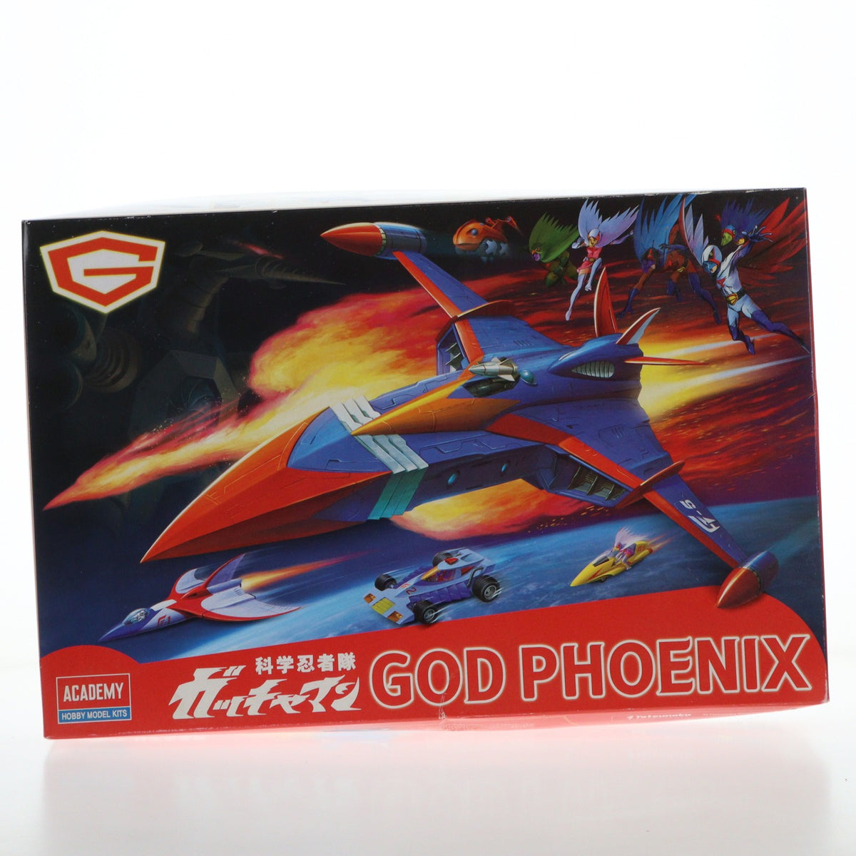 【中古即納】[PTM] ゴッドフェニックス 科学忍者隊ガッチャマン プラモデル(15792S) ACADEMY(アカデミー)(20210409)