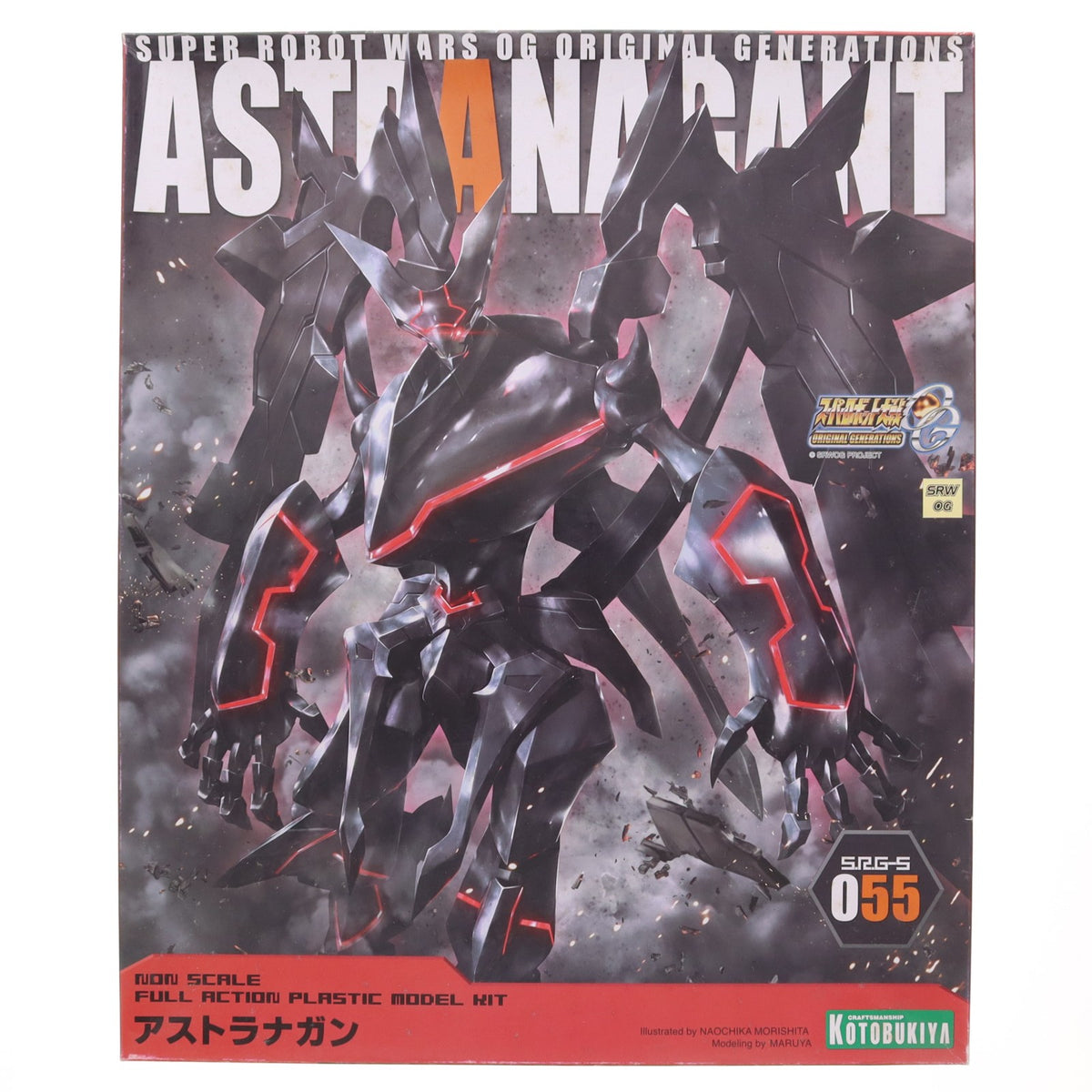 【中古即納】[PTM] S.R.G-S 055 アストラナガン スーパーロボット大戦OG ORIGINAL GENERATIONS(オリジナルジェネレーションズ) プラモデル(KP373) コトブキヤ(20160219)