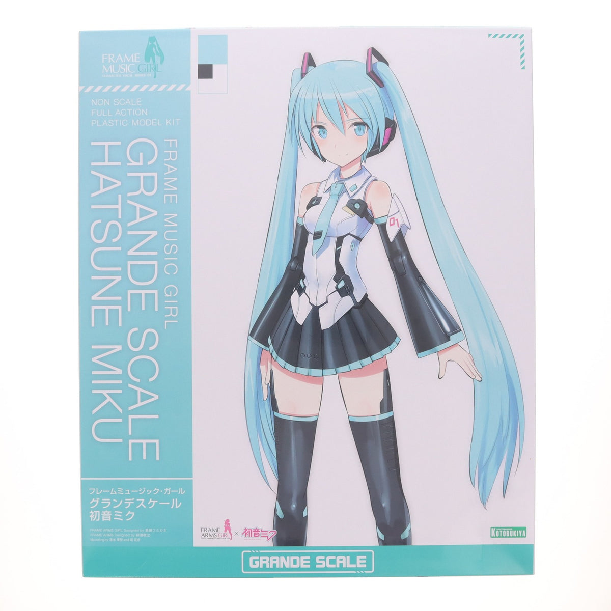 【中古即納】[PTM] コトブキヤショップ限定特典付属 GRANDE SCALE(グランデスケール) フレームミュージック・ガール 初音ミク VOCALOID(ボーカロイド) プラモデル(FG199) コトブキヤ(20260928)