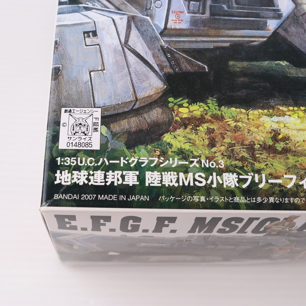 【中古即納】[PTM] U.C.ハードグラフシリーズ No.3 1/35 地球連邦軍 陸戦MS小隊 ブリーフィングセット 機動戦士ガンダム 第08MS小隊 プラモデル(0148085) バンダイ(20070131)