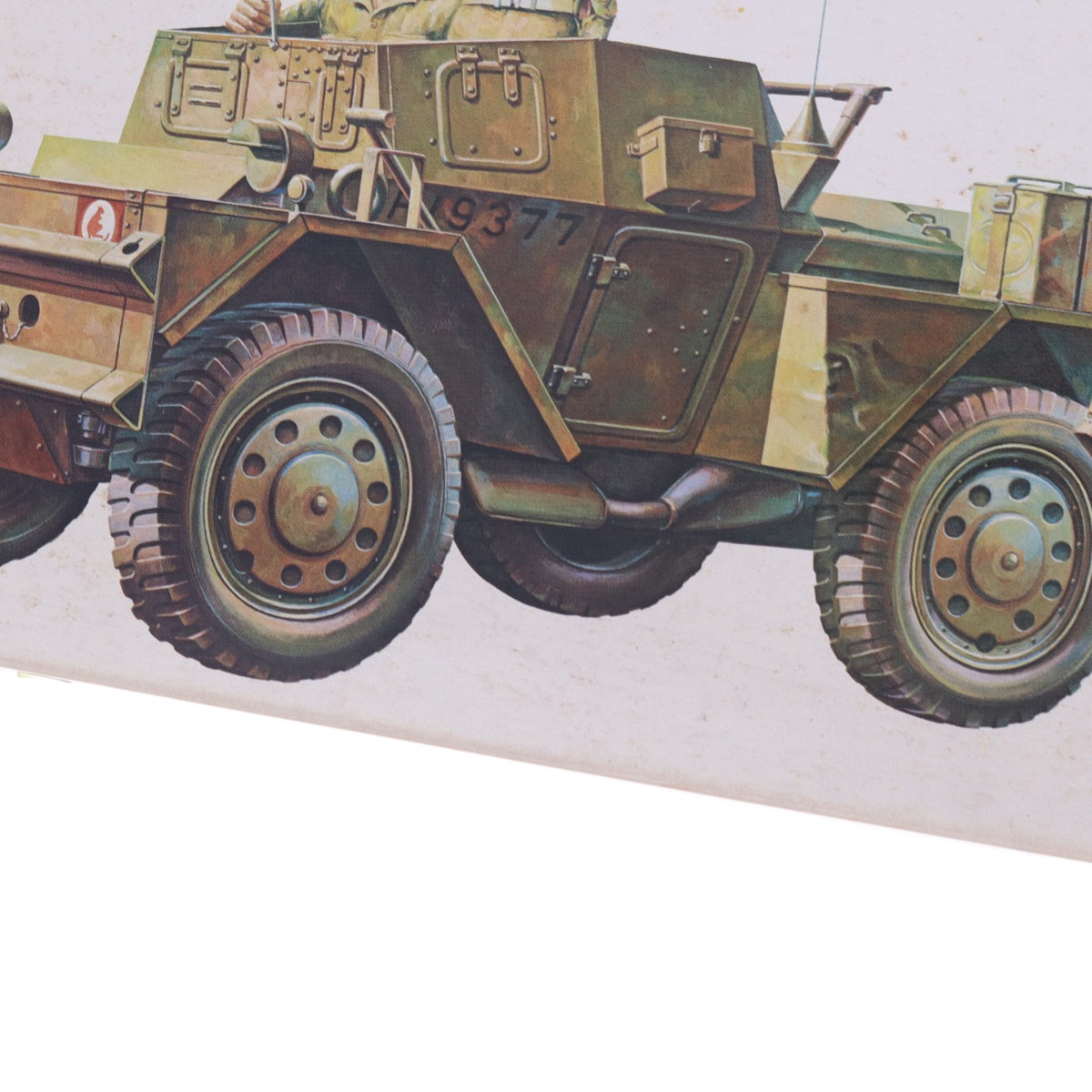【中古即納】[PTM] ミリタリーミニチュアシリーズ No.18 1/35 スカウトカー ダイムラーマークII ディスプレイモデル プラモデル(35018) タミヤ(19991231)