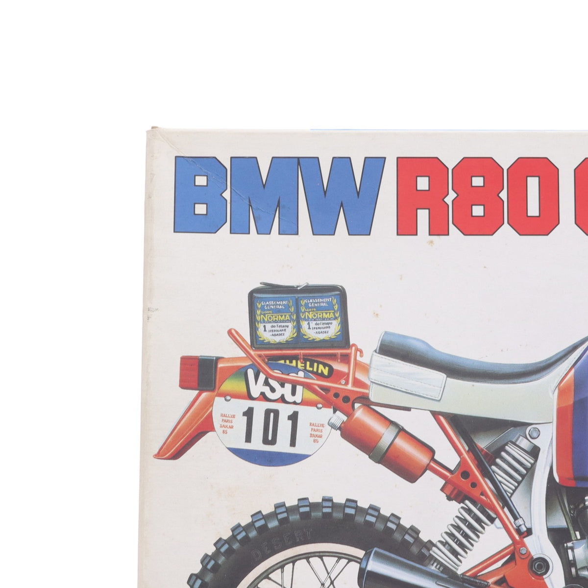 【中古即納】[PTM] オートバイシリーズ No.49 1/12 BMW R80 G/S 1985年パリ・ダカール・ラリー優勝車 ディスプレイモデル プラモデル(14049) タミヤ(19991231)