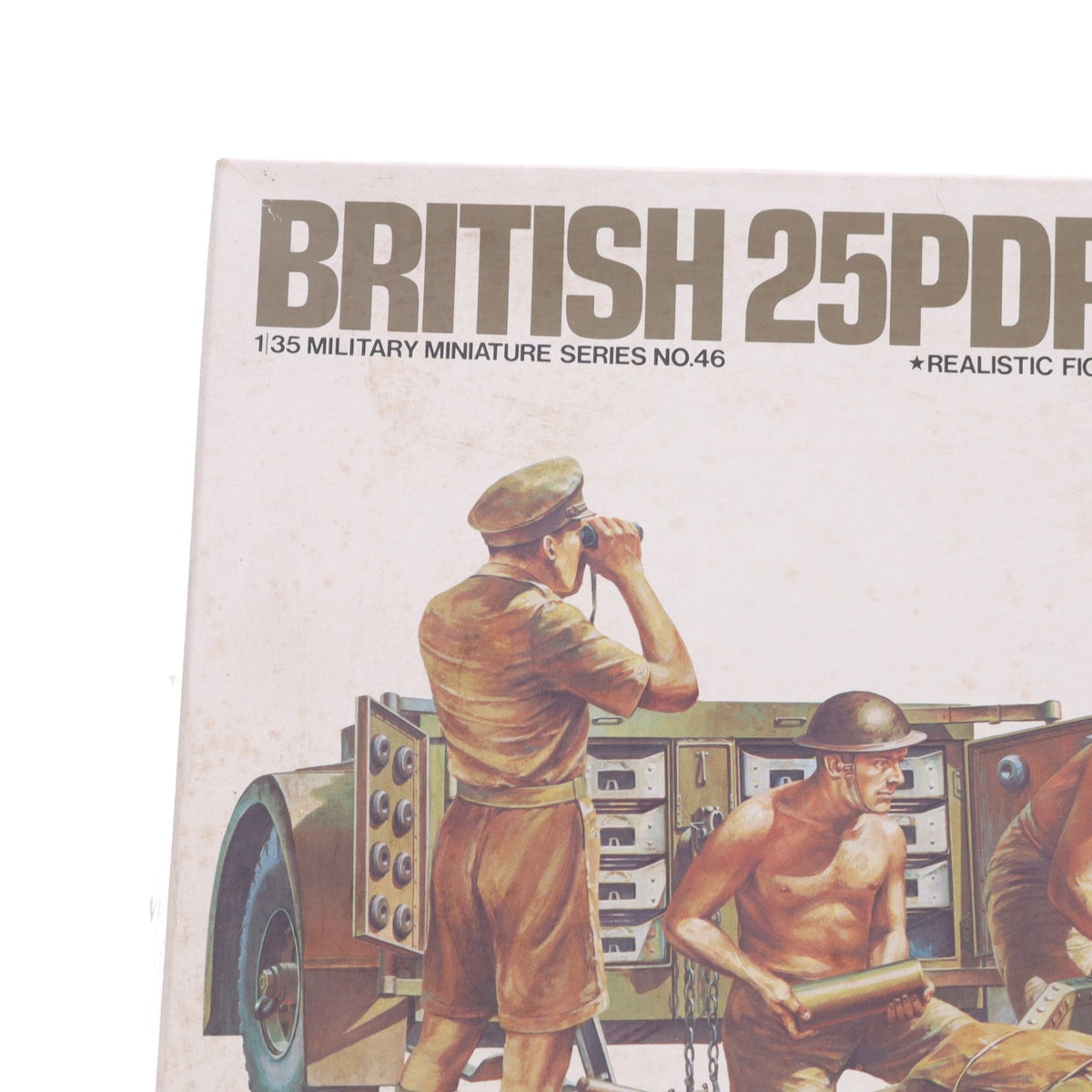 【中古即納】[PTM] ミリタリーミニチュアシリーズ No.46 1/35 イギリス25ポンド砲 プラモデル(35046) タミヤ(20110730)