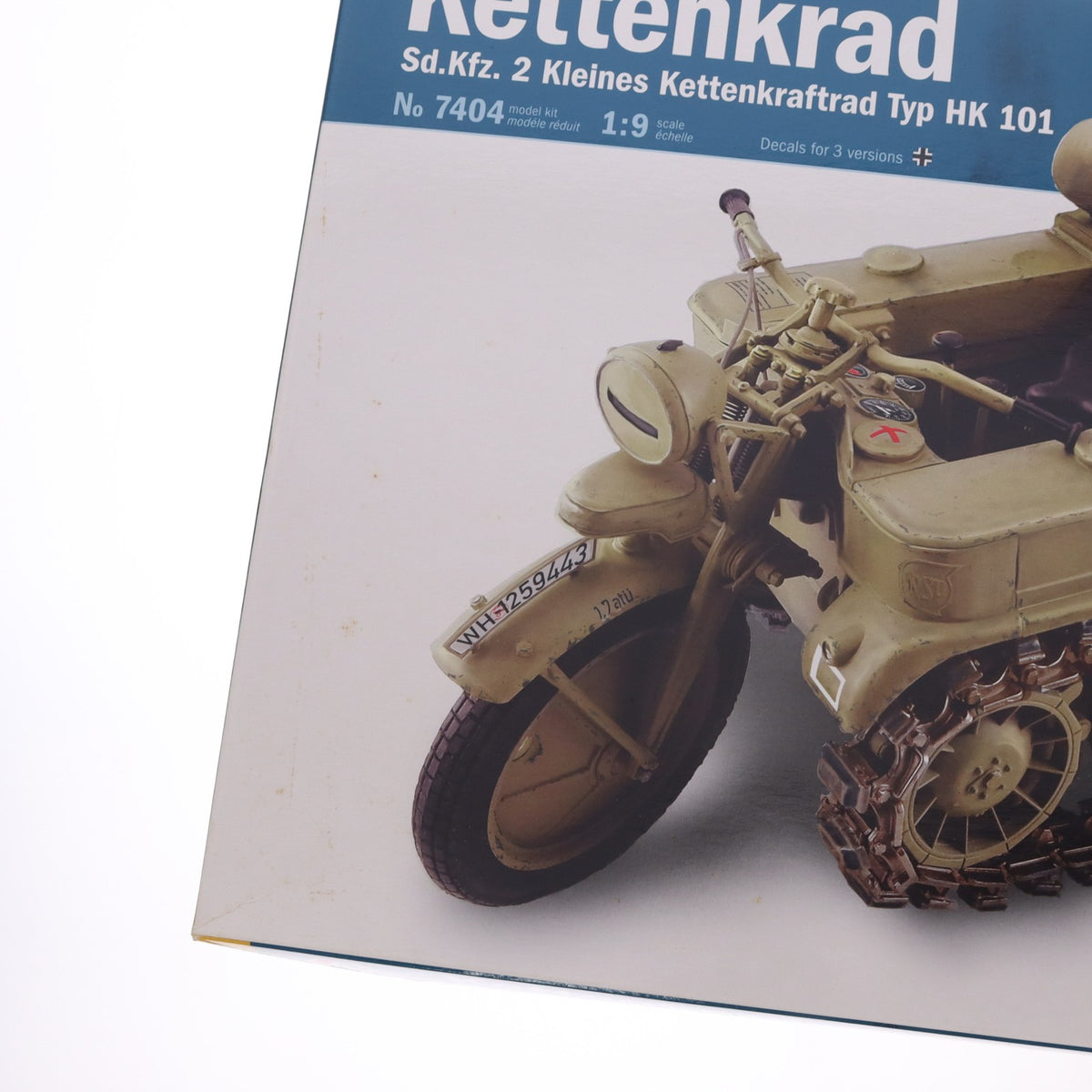 【中古即納】[PTM] 1/9 WW.II ドイツ軍 ケッテンクラート プラモデル(IT7404) ITALERI(イタレリ)(19991231)
