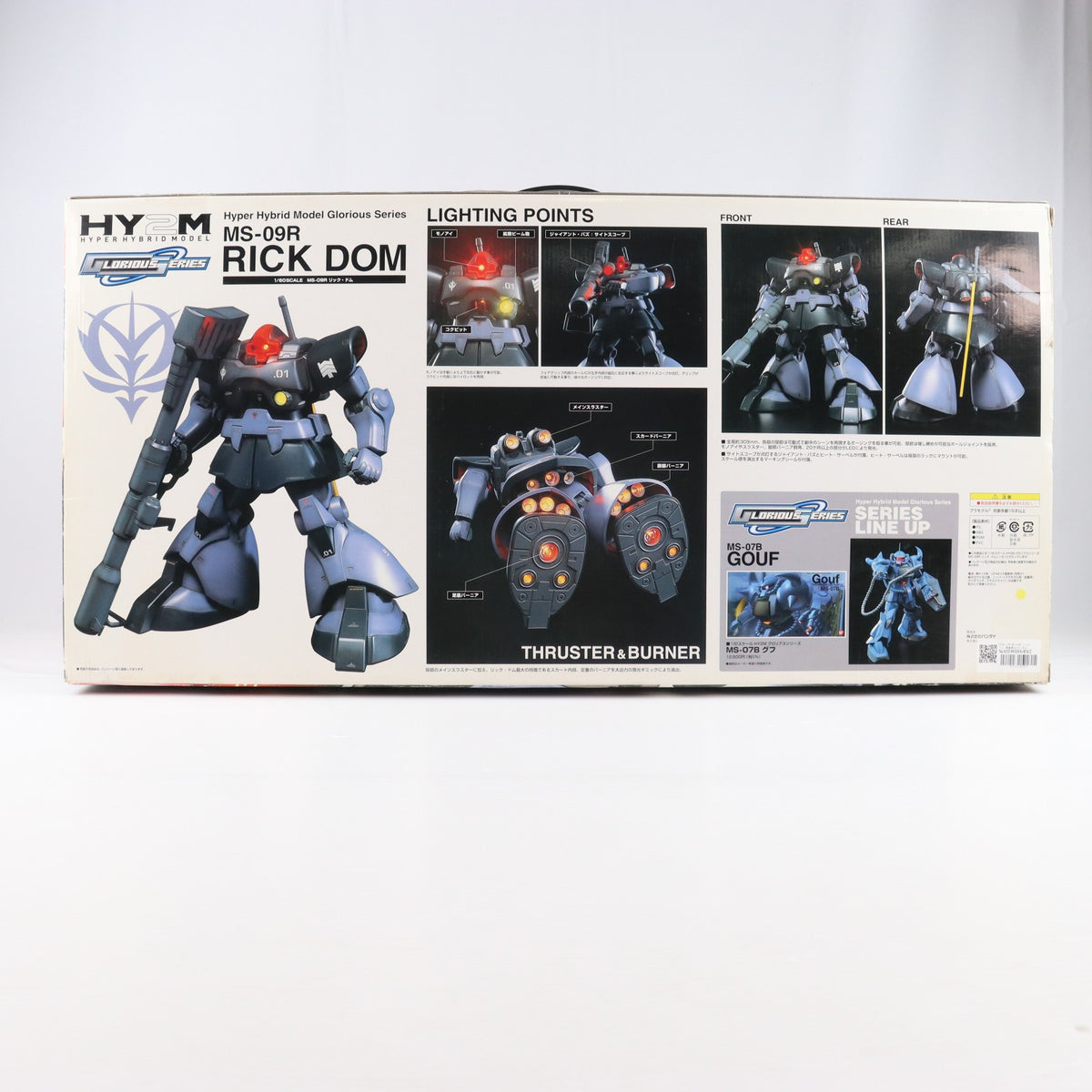 【中古即納】[PTM] HY2M 1/60 MS-009R リックドム 機動戦士ガンダム プラモデル(0148869) バンダイ(20070331)